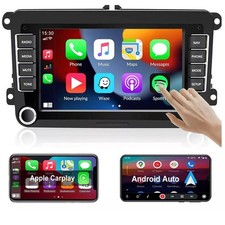 7" Apple Carplay Android 14 Autoradio GPS Navi Für VW Polo GOLF 5 6 Passat 2 DIN