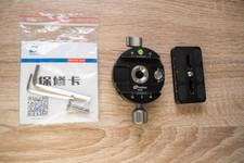 LEOFOTO PAN-02 360 Grad Panorama-Drehplatte mit Schnellwechselplatte