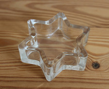 Kerzenständer /Teelichthalter, Stern, Glas, Star, candle holder, home, cosy