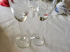 2 Schapsglaeser Aalborg Daenemark Gosch Sylt