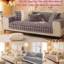 Sofabezug aus Kaninchenplüsch rutschfeste Sofakissenbezüge Überwurf Sofabezug DE