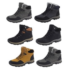 Herren Boots Stiefel Stiefeletten Trekking Outdoorschuhe Gefüttert Winterstiefel