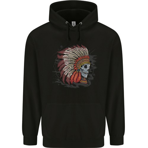 Indianer kopfschmuck schädel - indianer,