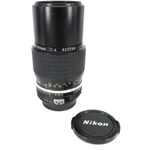 Nikon nikkor 200mm 4 - 200mm, ai