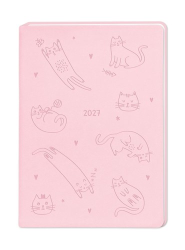 Terminplaner lederlook 2027 - terminplaner,