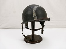 #E/ Filmrequisite US Type WW2 Paratrooper Engineer Special Unit Stahlhelm Pionie
