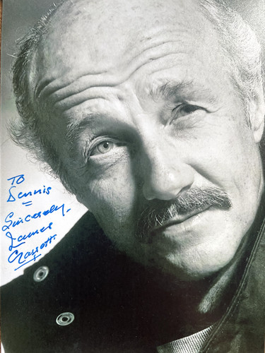 James garrett signed autogramm - signed,