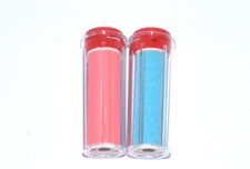 2er Set Ersatzrollen für Pediküregerät Micropedi Mini blau & rot EMJOI NEU *