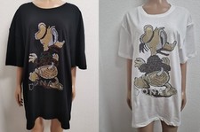 Donald Duck Glitzer Shirt in verschiedenen Größen von Größe 36 bis 56/58