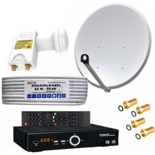 2 TV HDTV Sat Anlage 80cm