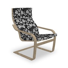 Einfarbig Poäng Sessel