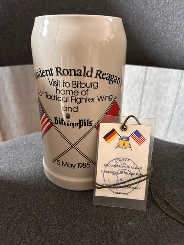 Bierkrug tonkrug besuch ronald - tonkrug,