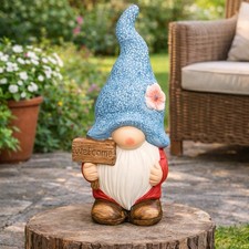 Gartenfigur Wichtel Welcome