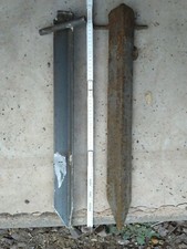 T-Profil Eisen Zeltheringe Stift 60 cm Pavillon Zelt Vorzelt Erdnagel Camping