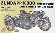 1/35 Zundapp K800 & Steib