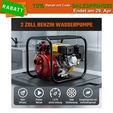 5,2KW 7PS 2" Benzin Motorpumpe