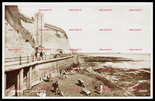 Ramsgate west cliff lift - cliff,