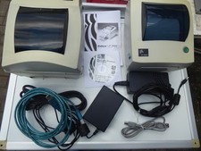 Etikettendrucker Zebra LP 2844  2 Stück Thermodrucker S C H N Ä P P C H E N