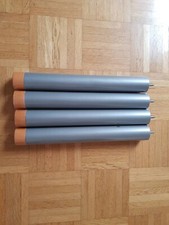  IKEA Tischbein ,Tischfuß, Möbelfuß, Tischträger, 4 Stück, Farbe: Silber, Holz