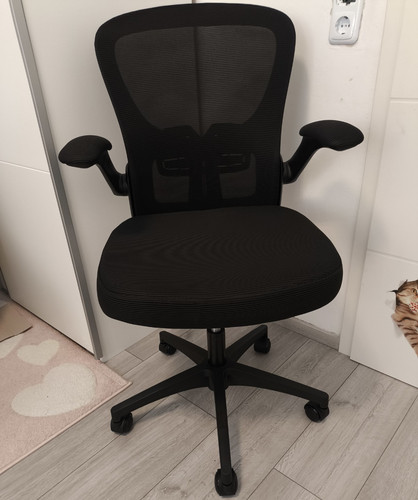 Bürodrehstuhl schwarz