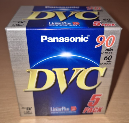 5erpack panasonic minidv - panasonic,
