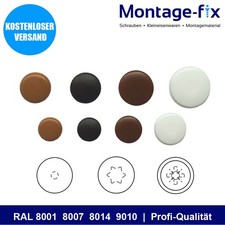 Abdeckkappen Torx / Pozidriv /