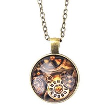 Steampunk Uhrwerk Kette |
