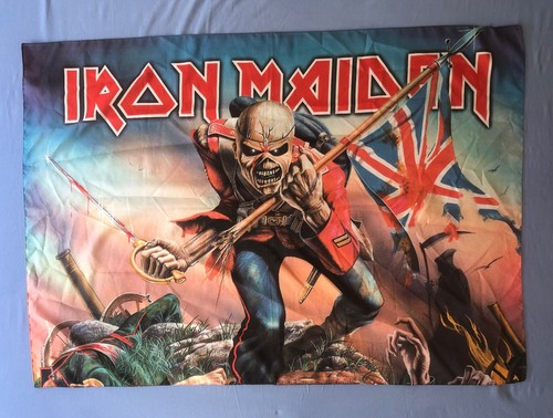 Iron maiden flagge fahne - iron,
