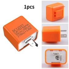 LED Blinkrelais Lastunabhängig Motorrad Blinker Relais Relay-Flasher 2-Polig 12V