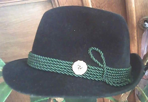 Trachtenhut herren handarbeit - trachtenhut,