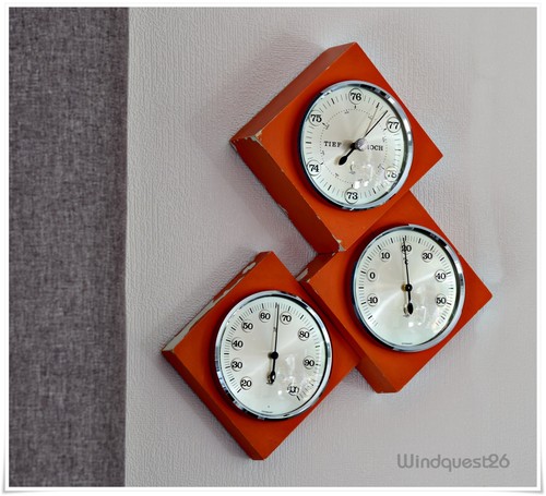 Vintage lufft barometer 70er - lufft,