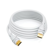 2m HDMI Kabel 4K UHD 2160p ARC CEC DTS Dolby FULL HD 1080p 3D TV PC Beamer Weiß