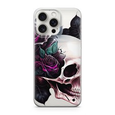 Sunny-Case GOTHIK SKULL Schutz Hülle Handy Transparent iphone 11 Totenkopf Horr