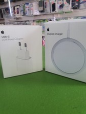 Original Apple MagSafe Ladegerät + 20W USB-C Power Adapter für iPhone