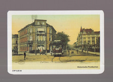 DDR-Taschenkalender "Zwickau-Bahnhofstrasse mit Straßenbahn" 1990