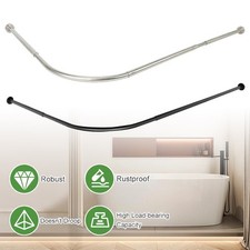 Duschvorhangstange L Form