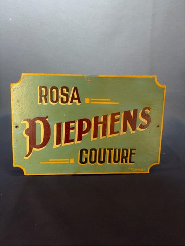 Vintage couture werbeschild - vintage, couture-werbeschild