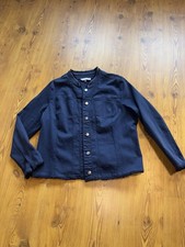 Thom by Thomas Rath Jeansjacke Fransenkante  blau Grösse 46