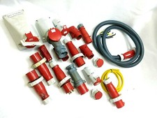 CEE Starkstrom Stecker Kupplung Wandsteckdose Mennekes ** Posten 18-teilig **