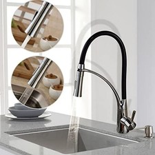 360°Küchenarmatur Brause Spültisch Einhandmischer Mischbatterie Wasserhahn Küche