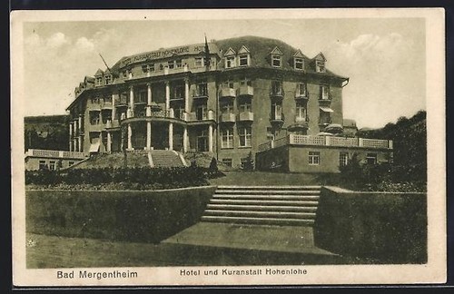 Bad mergentheim hotel und - mergentheim,,
