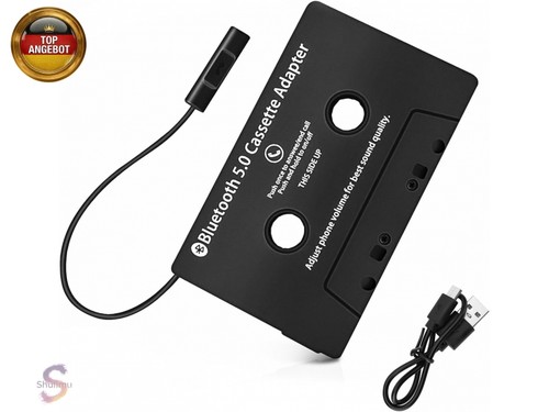 Bluetooth kassettenadapter - bluetooth, 5.0