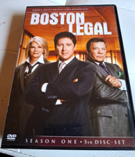 5 DVDs  Boston Legal , Season