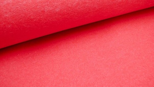 Wollfilz rot melange 5 - in, mm