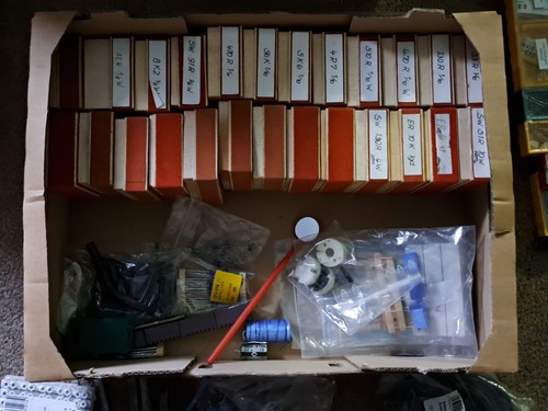 Elektronik konvolut bauteile - elektronik,