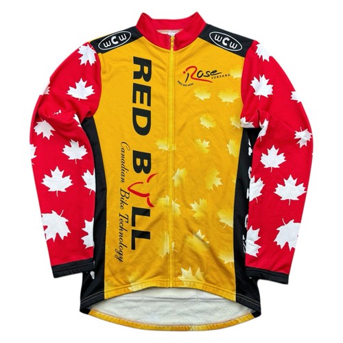 Red bull kanada bike radtrikot - red,