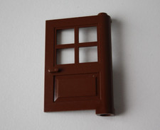 LEGO 1 Stück Tür 3861 braun