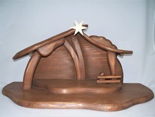 Holz Krippen Stall 48 x 21,5