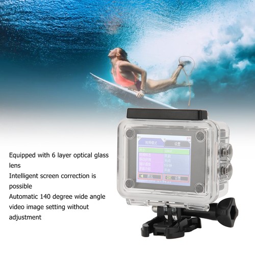 Wasserdichte action kamera - wasserdichte, action-kamera