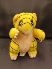 Vintage Sandan (Sandshrew) Plüschfigur Stofftier Pokémon Merch Ca. 17 cm RAR